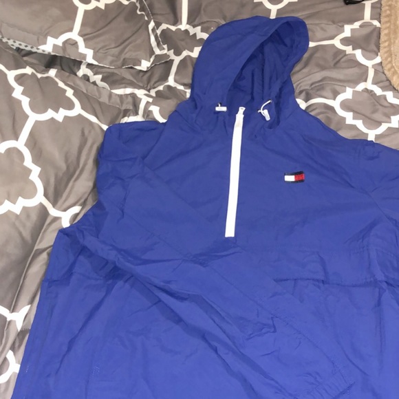 tommy hilfiger jacket half zip
